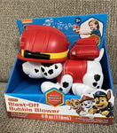 Paw Patrol Bubble Blower Machine Toy Marshall Action Blast Off Nickelodeon.