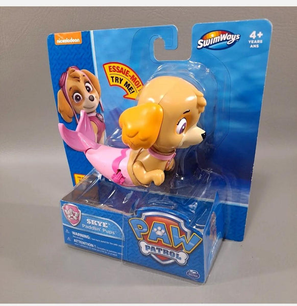 Paw Patrol - Skye Paddlin' Pups - By SwimWays - Wind-Up Bath/Pool Toy - New